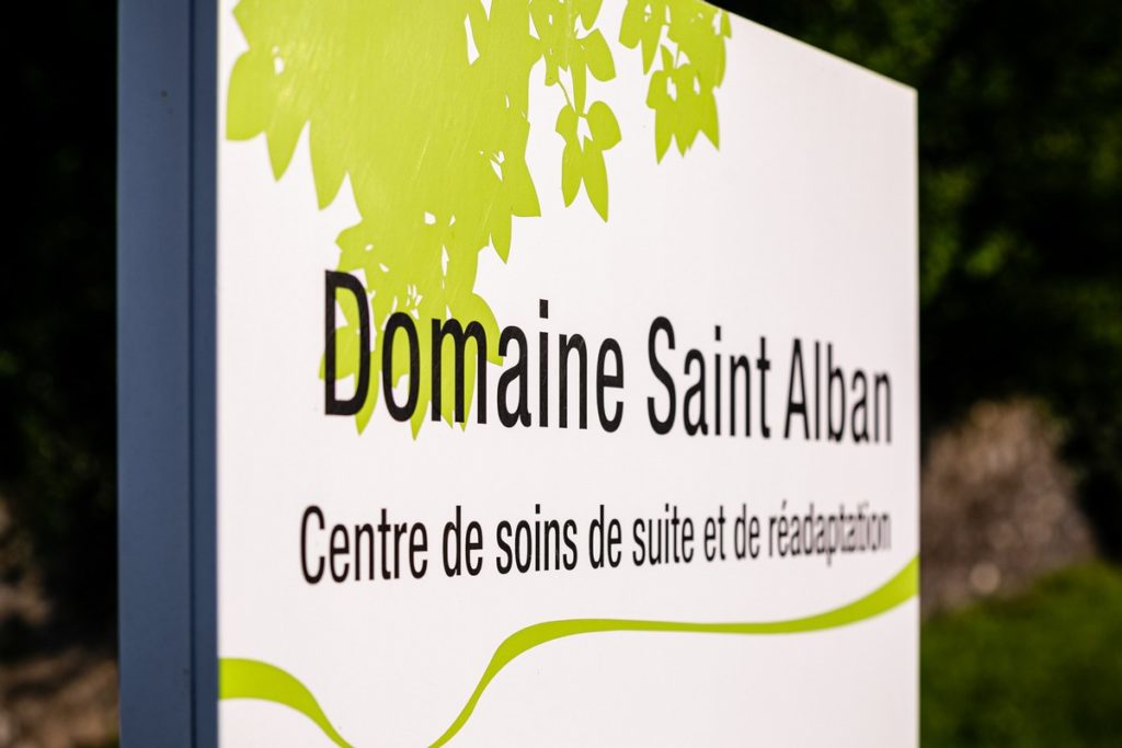 Accueil Domaine Saint Alban